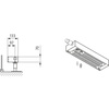 Konwektor Kermi V-Kon S Typ22 BH280x133x2200mm QN2442, weiß, 6 bar, o. Abd., Vent. re