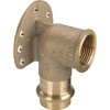 Kolano z łapami VIEGA 22255LF, brąz / brąz, 22 mm x 1/2'' (mz x gw)