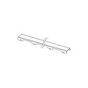 Ruszt prosty steel II 1200 mm do odpływu prysznicowego połysk TECE drainline