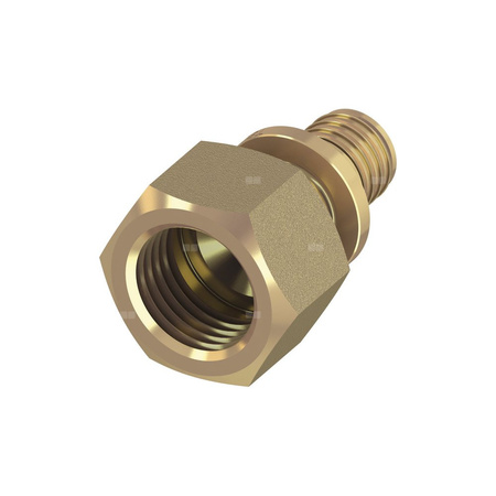 Mufa przejściowa TECE flex, brąz, 63 mm x 2'' (GZ x GW)