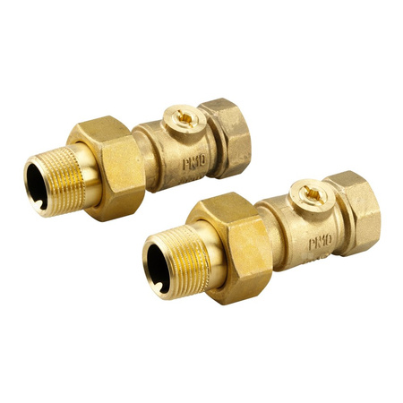 Równoważnik ciepłej wody AHT SHUT-OFF fittings DN15