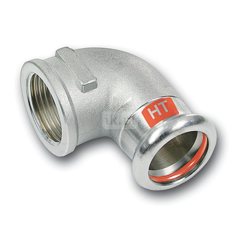 Kolano 90' SANHA Therm Industry, stal (Cynk/nikiel), 54 mm x 2'' (zw x GW)