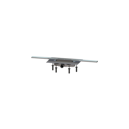 Linearis Infinity 60 z Mechanicznym syfonem Megastop, Szczotkowana powierzchnia ze stali nierdzewnej, 800 mm