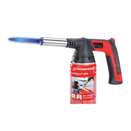 ROFIRE 4 ZESTAW PIEZO z multigazem 300, 7/16"-EU