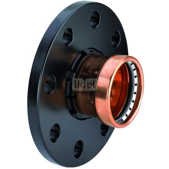 Przejście kołnierzowe 76,1 (DN80) miedź / błyszczący