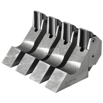 Noże grzebieniowe + Mocowanie R 2 1/2-4, Zestaw