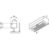Konwektor Kermi V-Kon S Typ33 BH70x194x1700mm QN1224, weiß, 6 bar, m. Abd., Vent. re