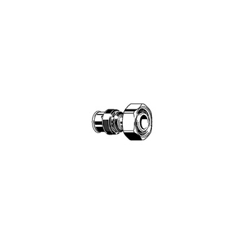 Dwuzłącze VIEGA 6735, brąz / brąz, 22 mm x 3/4'' (pz x gw)