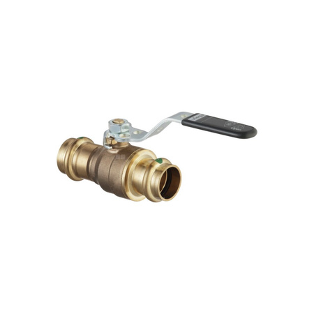 Zawór kulowy VIEGA 227510 brąz, PN16 35 mm zz x zz, uchwyt: dźwignia