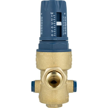 Regulator ciśnienia wody AFRISO BPR 421 mosiądz, półśrubunek 1/2'', 25 bar