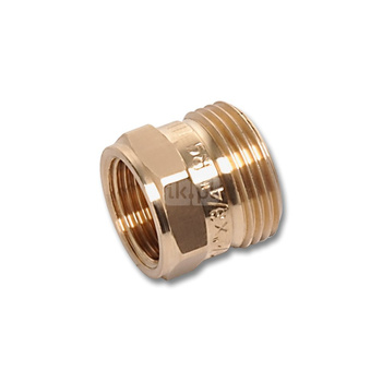 Śrubunek SANHA 4370G redukcja, brąz, 3/4'' x 1/2'' (GZ x GW)