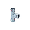 Trójnik VIEGA 1118 stal (ocynk galwaniczny/elektrolityczny) 15 mm x 18 mm x 15 mm (mz x mz x mz)