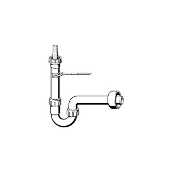 Syfon rurowy tworzywo sztuczne, nr wzoru 7985.80 DN: 40