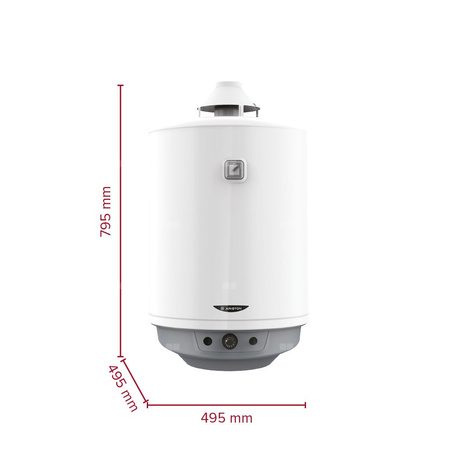 Gazowy pojemnościowy podgrzewacz S/SGA X 80 EE