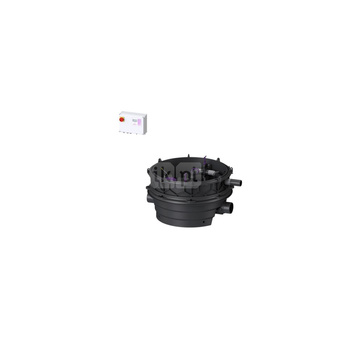 MODUŁ TECHNICZNY MONO ECOLIFT XL POMPA 400V SPF4500-S3 z automatyczną klapą zwrotną do ścieków szarych do swob. ustawienia lub połączenia ze studz.