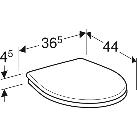 Deska sedesowa Koło Rekord z widocznym siedziskiem, mocowanie od dołu: Biały / Tworzywo sztuczne, Wolne opadanie=Nie, Zawiasy wypinane=Nie, Materiał zawiasów=Tworzywo sztuczne