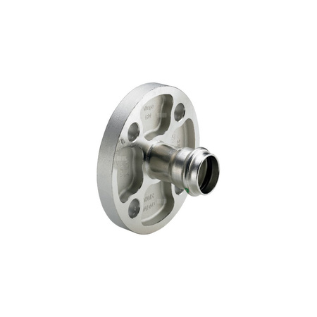 Przejście kołnierzowe z SC-Contur Sanpress VIEGA 2359 jednoczęściowy, stal nierdzewna / stal nierdzewna, DN 40 x 42 mm (kołnierz x mz), 93 mm z uszczelką