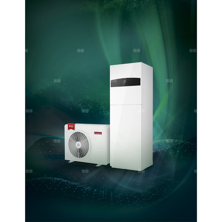 Pakiet - Pompa ciepła powietrzna powietrze-woda monoblok ARISTON NIMBUS COMPACT M NET R32 3.5 kW 230 V + Moduł naścienny Sensys Net z łącznością Wi-Fi