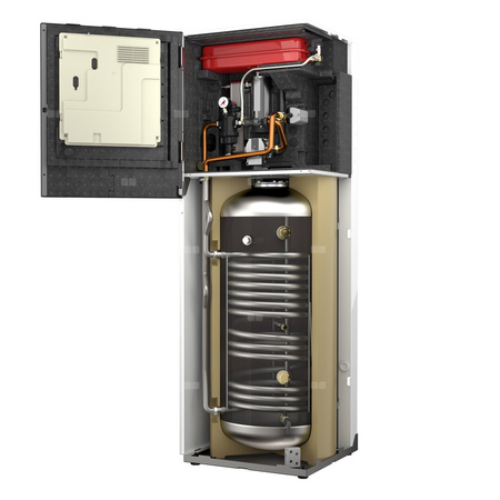 Pakiet - Pompa ciepła powietrze-woda split ARISTON NIMBUS COMPACT S NET R32 3.5 kW 230 V + Moduł naścienny SENSYS HD + Moduł komunikacji internetowej (aplikacja Ariston Net)