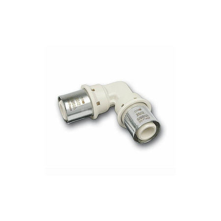 Kolano 90' SANHA 3fit Press PPSU dwuczęściowy, brąz, 20 mm (zacisk)