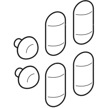 Odbojniki do deski sedesowej SOLO (70111), IDOL (10111)
