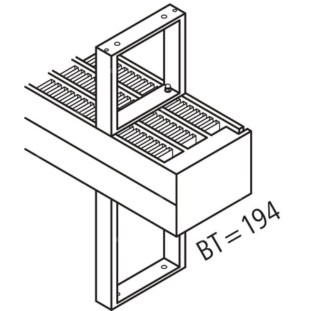 Konwektor Kermi V-Kon S Typ33 BH70x194x800mm QN576, weiß, 6 bar, o. Abd., Vent. re