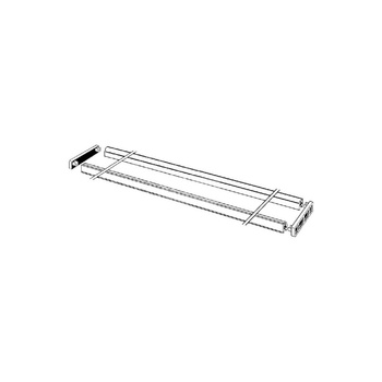 Zestaw wyposażeniowy, tworzywo sztuczne / czarny do odpływów prysznicowych VIEGA 498296