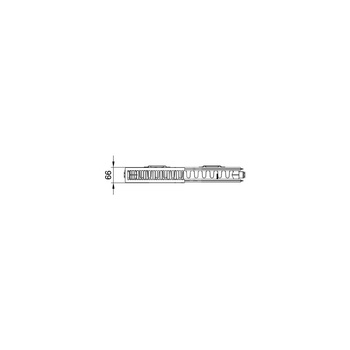 Grzejnik płytowy typ 12 KERMI X2 Plan-K wym. 505 x 1005 mm, kolor biały, moc 959 W