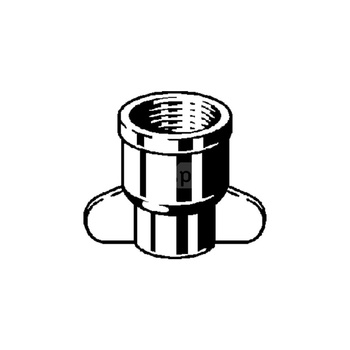 Złącze przejściowe VIEGA 94270GF jednoczęściowy, brąz / brąz, 15 mm x 1/2'' (lw x gw)