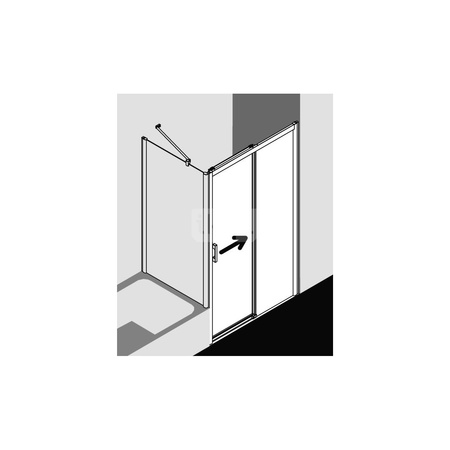 Kermi Drz. przesuw. Pega D2L 2000x 2000 1970-2000 SIHG SR Opaco Clean