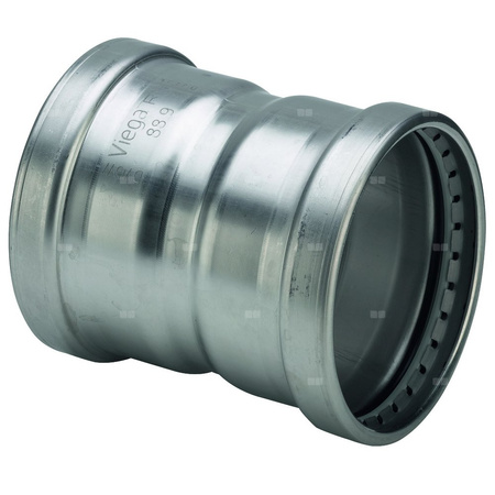 Mufa VIEGA 2315LF, stal nierdzewna / stal nierdzewna, 76,1 mm (mz x mz)