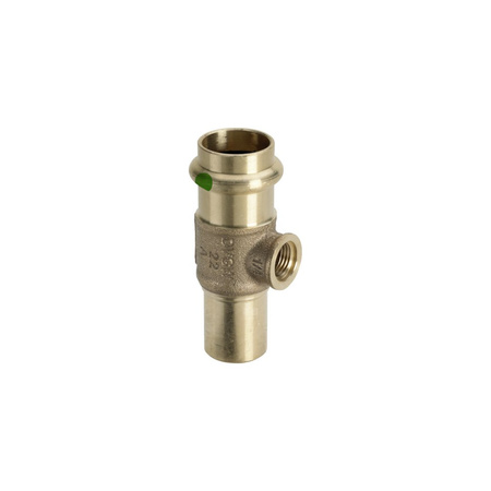 Trójnik VIEGA 22174 brąz (stan surowy) 54 mm x 1/4'' x 54 mm x 54 mm (mz x gw x kw)