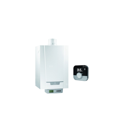 Pakiet - Kocioł gazowy dwufunkcyjny DE DIETRICH MCR3 evo 24/28MI kondensacyjny wiszący 6.1 - 24.8 kW + RegulatorSMART TC