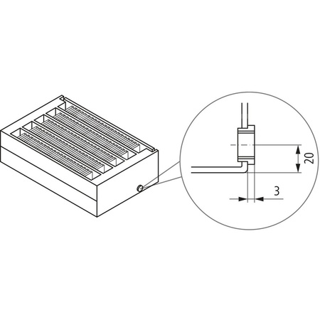 Konwektor Kermi Konvektor Typ54 BH210x255x2200mm QN4602, weiß, 6bar, m. Abd., AB Uni.