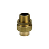 Złącze przejściowe VIEGA 94343G trzyczęściowy, brąz / brąz, 15 mm x 3/4'' (lw x gz), 50 mm z uszczelką