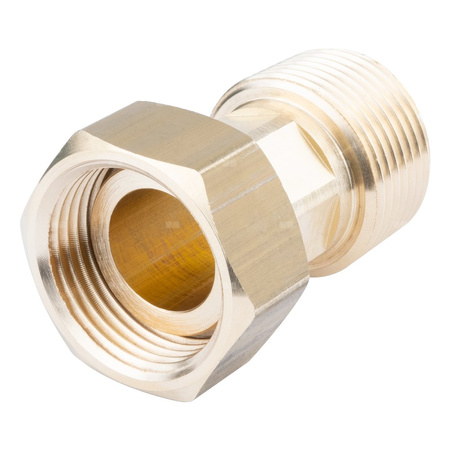 Śrubunek hydrauliczny AFRISO do zaworów AZV mosiądz GW 3/4'' z pierścieniem zacinającym