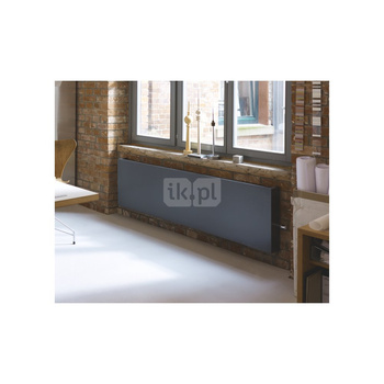 Grzejnik konwektorowy ZEHNDER Lateo, wym. 400 x 1100 mm, kolor biały, moc 574 W