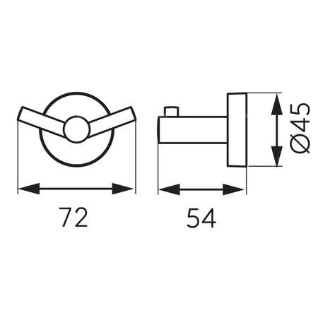 MEPHISTO haczyk podwójny, chrom