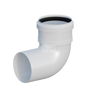 Kolano PP 87 st. DN160mm z uszczelką [EPDM]