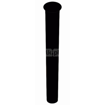 Przedłużka do syfonu umywalkowego 11/4"x32mm z kołnierzem L-300mm Czarny Mat