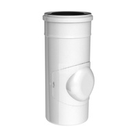 Rura fi100/150mm z otworem wyczystkowym biała
